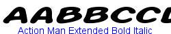 Action Man Extended Bold Italic - Bold weight  423K (2003-01-22)