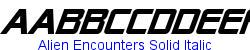 Alien Encounters Solid Italic   48K (2003-04-18)
