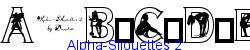 Alpha-Silouettes 2   52K (2002-12-27)