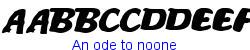 An ode to noone   15K (2002-12-27)