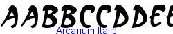 Arcanum Italic   41K (2003-01-22)