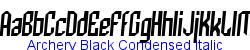 Archery Black Condensed Italic   87K (2002-12-27)
