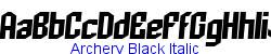 Archery Black Italic   87K (2002-12-27)
