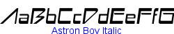 Astron Boy Italic   83K (2003-06-15)