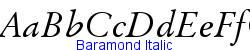 Baramond Italic  141K (2005-01-22)