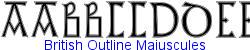 British Outline Majuscules   59K (2002-12-27)