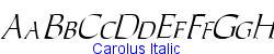 Carolus Italic   69K (2004-06-30)