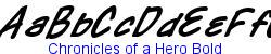 Chronicles of a Hero Bold - Bold weight   29K (2003-01-22)