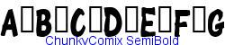 ChunkyComix SemiBold - Semi-bold/Demi-bold weight   32K (2003-01-22)