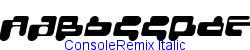 ConsoleRemix Italic   11K (2002-12-27)
