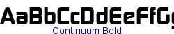 Continuum Bold   80K
