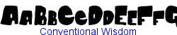 Conventional Wisdom   23K (2002-12-27)