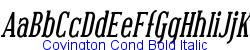 Covington Cond Bold Italic - Bold weight  770K (2004-10-27)