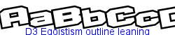 D3 Egoistism outline leaning   46K (2003-11-04)