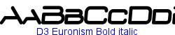 D3 Euronism Bold italic   48K (2003-11-04)