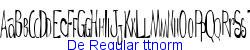 De Regular ttnorm   34K (2003-01-22)