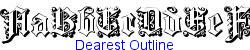 Dearest Outline  243K (2004-10-03)