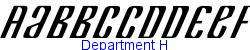 Department H   11K (2003-11-04)