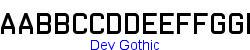 Dev Gothic   10K (2004-09-07)