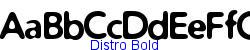 Distro Bold - Bold weight  749K (2003-02-01)