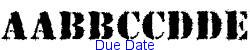 Due Date   28K (2002-12-27)