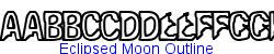 Eclipsed Moon Outline  107K (2002-12-27)