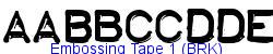 Embossing Tape 1 (BRK)   55K (2002-12-27)