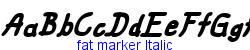 fat marker Italic   40K (2002-12-27)