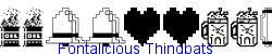 Fontalicious Thingbats   29K (2006-02-04)