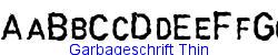 Garbageschrift Thin   28K (2002-12-27)