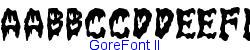 GoreFont II   29K (2002-12-27)