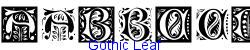 Gothic Leaf   73K (2005-09-05)