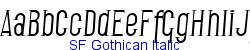 SF Gothican Italic   94K (2002-12-27)