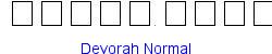 Devorah Normal  296K (2003-03-02)