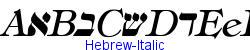 Hebrew-Italic  296K (2003-03-02)