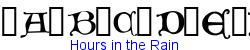 Hours in the Rain   10K (2002-12-27)