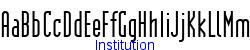 Institution   20K (2002-12-27)