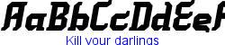 Kill your darlings   15K (2003-06-15)