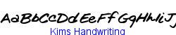 Kims Handwriting   40K (2002-12-27)