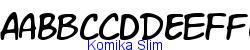 Komika Slim  421K (2003-01-22)