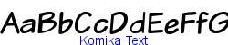 Komika Text  376K (2003-01-22)