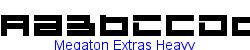 Megaton Extras Heavy - Black/Heavy/Ultra-bold weight   57K (2003-08-30)