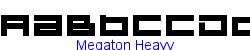 Megaton Heavy - Black/Heavy/Ultra-bold weight   57K (2003-08-30)