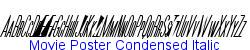 Movie Poster Condensed Italic   88K (2002-12-27)