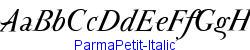 ParmaPetit-Italic  268K (2004-10-12)