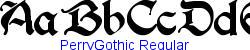 PerryGothic Regular   20K (2002-12-27)