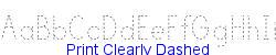 Print Clearly Dashed   22K (2002-12-27)