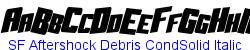 SF Aftershock Debris CondSolid Italic   110K (2003-03-02)