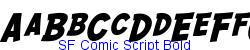 SF Comic Script Bold - Bold weight  205K (2003-01-22)
