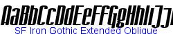 SF Iron Gothic Extended Oblique  146K (2004-09-08)